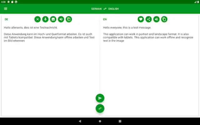 German - English Translator android App screenshot 0
