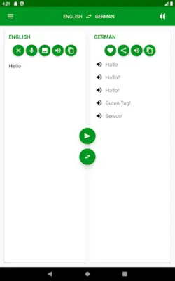 German - English Translator android App screenshot 1