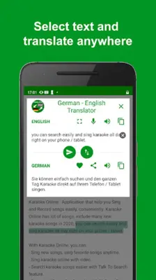 German - English Translator android App screenshot 6